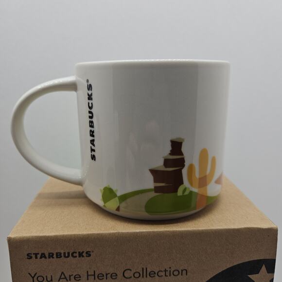 STARBUCKS Mug TEXAS Ceramic Coffee Tea Cup You Are Here Collection YAH NEW - Picture 2 of 4